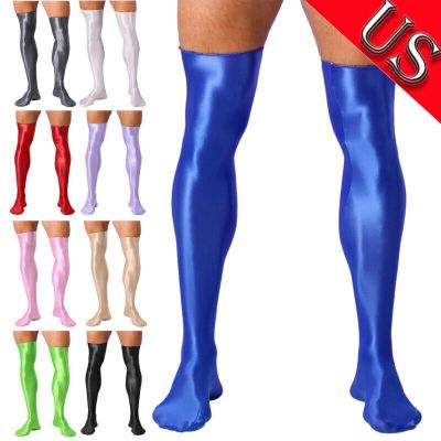 US Mens Stockings Hosiery Pantyhose Cosplay Underwear Accessories Clubwear Thigh